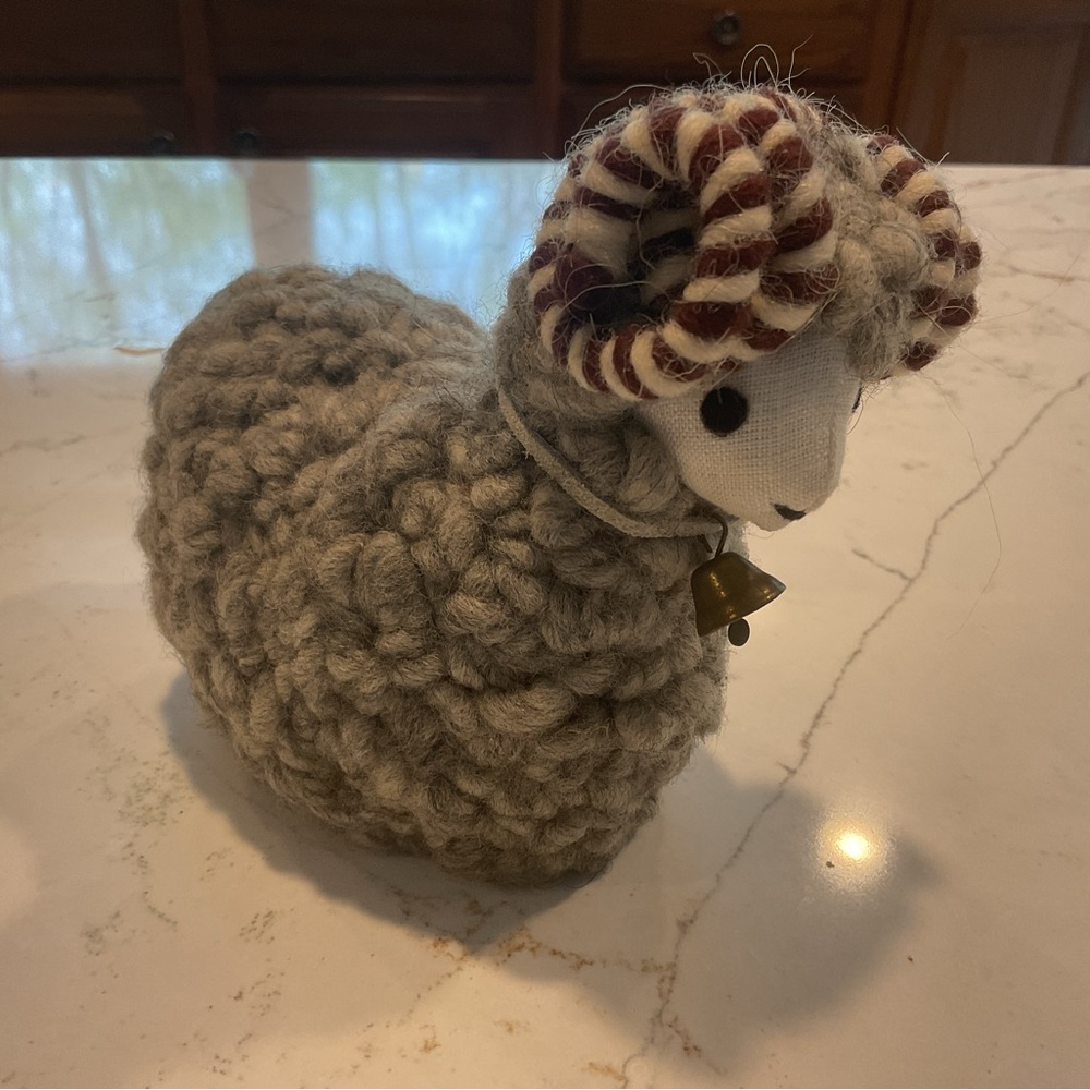 Handcrafted Wool Ram Plush